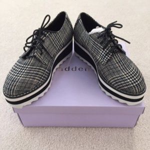 Madden Girl ‘Marshall’ Plaid Platform Oxfords 8